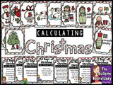 Calculating Christmas -Christmas Math Bulletin Board