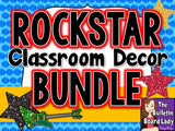 Rock Star Classroom Decor BUNDLE