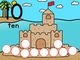 Sandcastle Number Mats