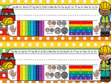 Student Name Plates - Construction Theme