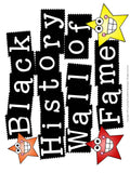 Black History Wall of Fame Bulletin Board