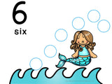 Mermaid Counting Mats