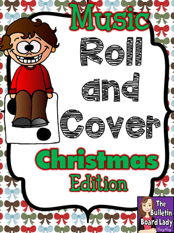 Music Roll and Cover - Christmas
