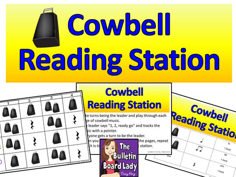Cowbell Rhythm Reading Station