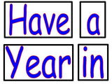 Have a SUPER Year in Any Year Bulletin Board