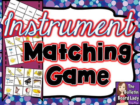 Instrument Matching Game