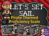 Proficiency Scale - Pirate Theme