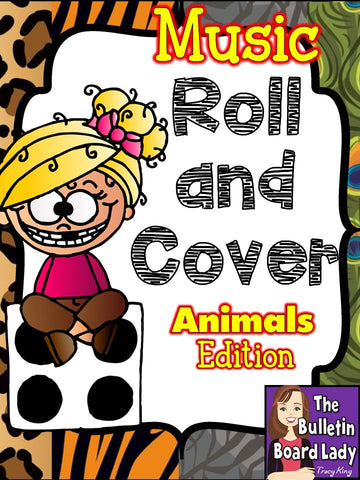 Music Roll and Cover - ANIMALS
