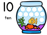 Fish Bowl Number Mats