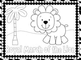 Carnival of the Animals Coloring Book