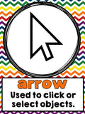 Cursor Cues - Rainbow Design
