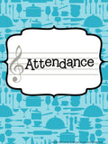 Music Teacher Binder – Cooking Theme