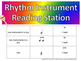 Rhythm Instrument Reading Station