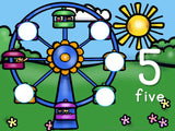 Ferris Wheel Number Mats