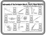 Rap It, Clap It, Music Match It: Instruments of the Orchestra Edition