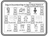 Rap It, Clap It, Music Match It: Days in December Edition