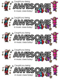 Tiny Award Certificates for Everyday Music Classroom