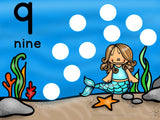 Mermaid Counting Mats