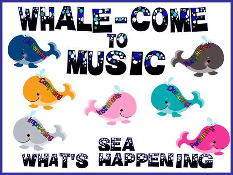 WHALEcome to Music Bulletin Board