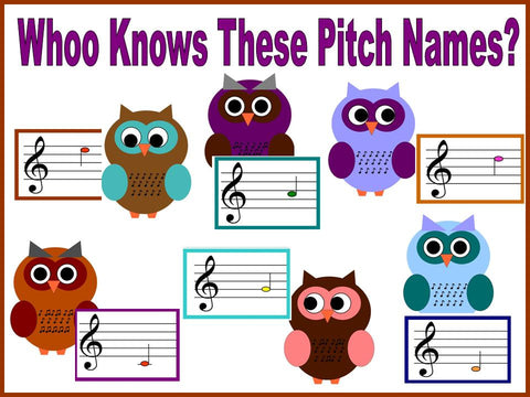 WHOO Knows These Pitch Names