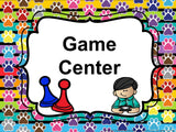 Center Signs - Paw Print Themes