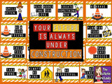 Your Future is Always Under Construction Bulletin Board