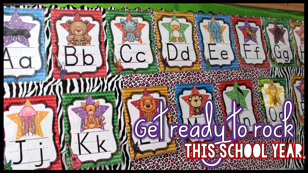 Rock Star Classroom Decor